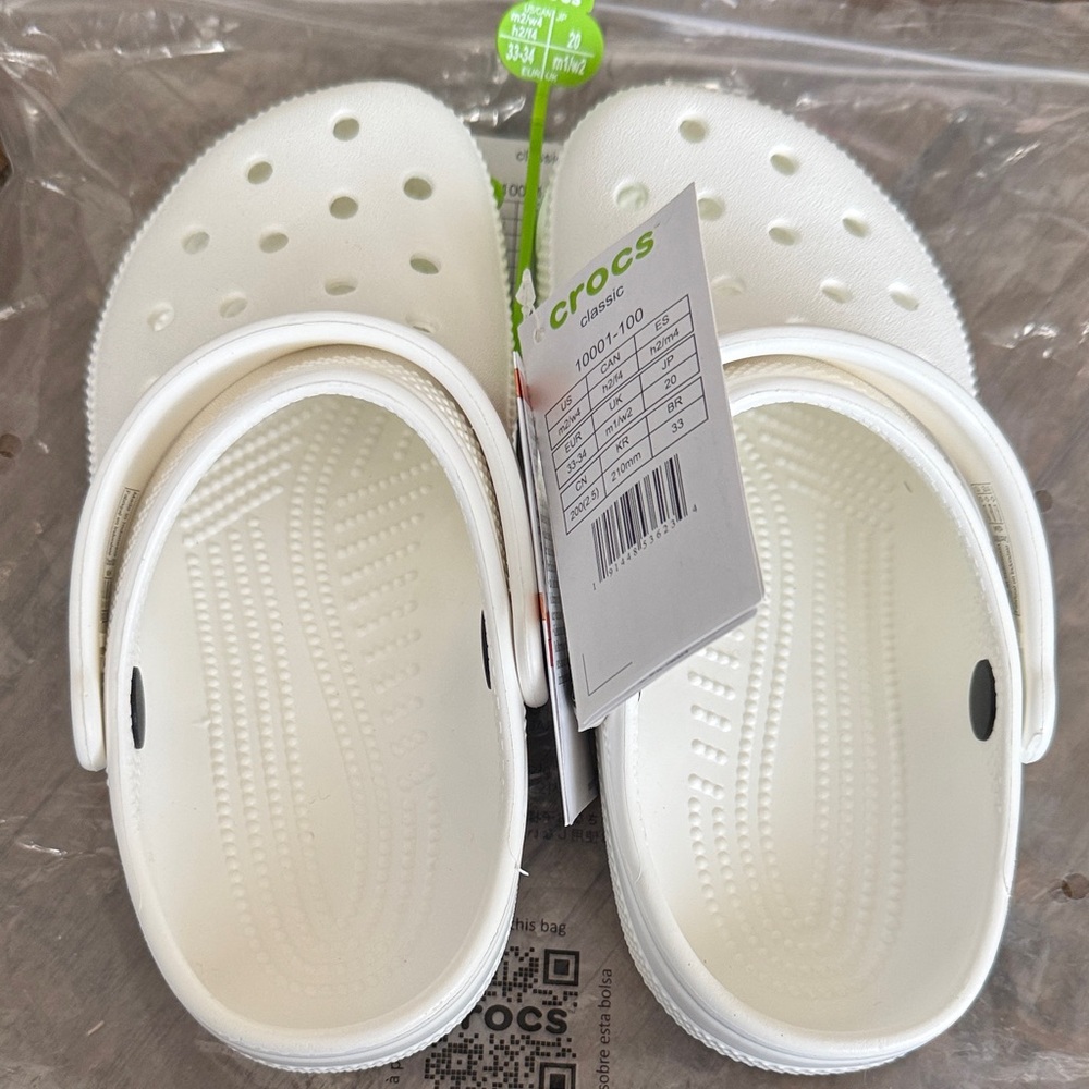 CROCS Kids Sandals - White